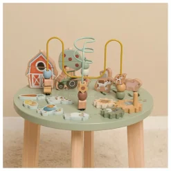 Little Dutch Table d'activités en bois FSC - Little Farm