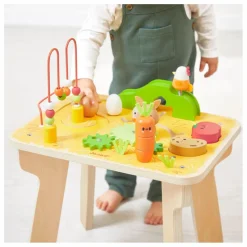 Janod Jouets D'Éveil|Jouets D'Éveil|Table d'activités Ferme