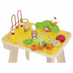Janod Jouets D'Éveil|Jouets D'Éveil|Table d'activités Ferme