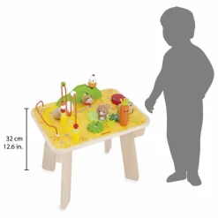 Janod Jouets D'Éveil|Jouets D'Éveil|Table d'activités Ferme