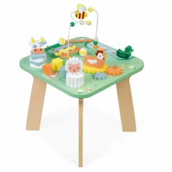 Janod Table d'activités Jolie prairie Multicolore Online