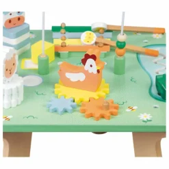 Janod Table d'activités Jolie prairie Multicolore Online