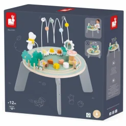 Janod Table d'activités Le Jardin Multicolore Discount