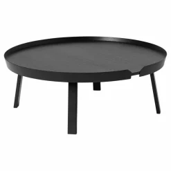 Muuto Table d'appoint Around coffee | Noir