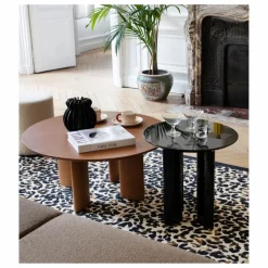 The Socialite Family Table d'appoint Carlotta en hêtre laqué | Noir Best