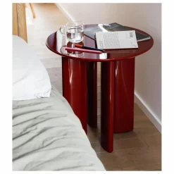 The Socialite Family Table d'appoint Carlotta en hêtre laqué |