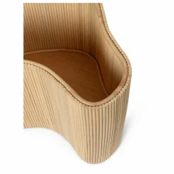 Ferm Living Table d'appoint de rangement Isola en rotin Naturel Discount