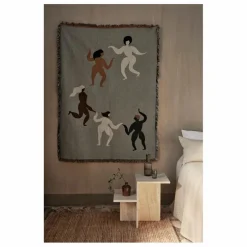 Ferm Living Table d'appoint Distinct en travertin |