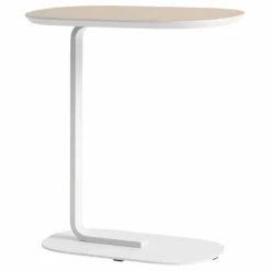 Outlet Muuto Table d'appoint Relate | Blanc cassé