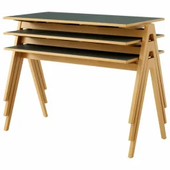 & Tradition Tables, Bureaux|Table Daystack RD2, Robin Day |