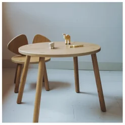 Nofred Table en Souris | Chêne Discount