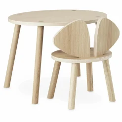Nofred Table en Souris | Chêne Discount