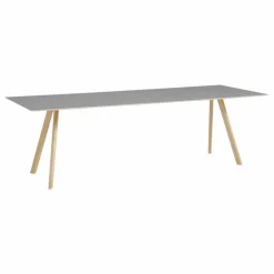 Hay Table laquée CPH30, pietement en chêne | Gris Clearance
