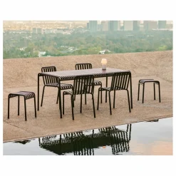 Outlet Hay Table Palissade - Erwan & Ronand Bouroullec | Gris anthracite