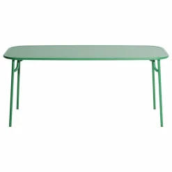 Petite friture Table rectangulaire Week-end | Vert Menthe Discount