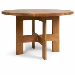 Frama Table ronde Farmhouse en bois |
