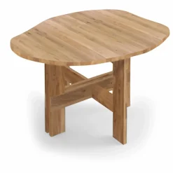 Frama Table ronde irrégulière Farmhouse en bois |