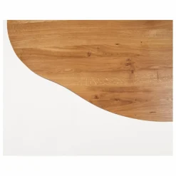 Frama Table ronde irrégulière Farmhouse en bois |