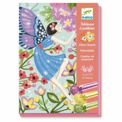 Djeco Tableau à pailleter La douceur des fées