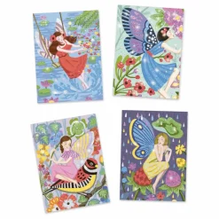 Djeco Tableau à pailleter La douceur des fées