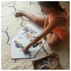 Ma Cabane à rêves Tableau Ardoise Magnétique Little Cabane | Lilas tLilas Best