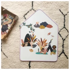 Ma Cabane à rêves Tableau Ardoise Magnétique Little Cabane | Lilas tLilas Best