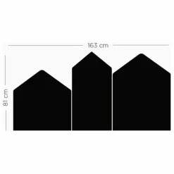 Ferflex Tableau magnétique «  Ma ville » et son jeu de 21 formes géométriques