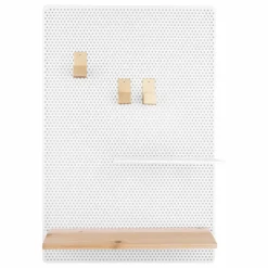 Present Time Tableau mémo en métal perforé |