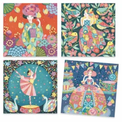 Online Djeco Tableaux à pailleter Daydream Multicolore