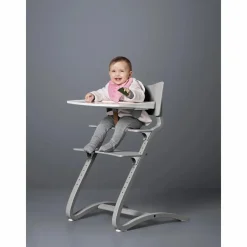 Leander Tablette chaise haute | Blanc Discount