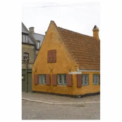 Frama Tabouret Adam Nyboder, assise en bois | Vert Outlet