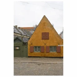 Frama Tabouret Adam Nyboder, assise en bois |