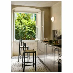 & Tradition Tabouret de bar sangles les 65 cm Betty TK12 en frêne Naturel Best