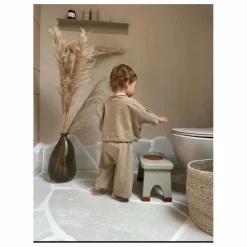 Hevea Tabouret en bois d'hévéa | Gris foncé Sale