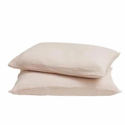 Maison de Vacances Taie d'oreiller basic en lin lavé | Biche Clearance