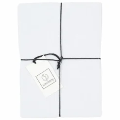 Haomy Taie d'oreiller Dili en voile de coton | Blanc