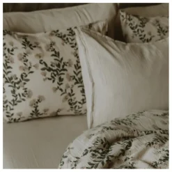 garbo&friends Taie d'oreiller en mousseline de coton |