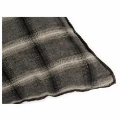 Clearance Le Monde Sauvage Taie d'oreiller Highlands en lin lavé | Gris foncé