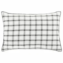 Le Monde Sauvage Linge De Lit|Taie d'oreiller Highlands en lin lavé |