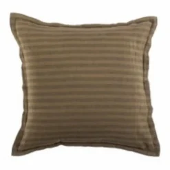 Clearance Le Monde Sauvage Taie d'oreiller Sandhills en lin | Marron