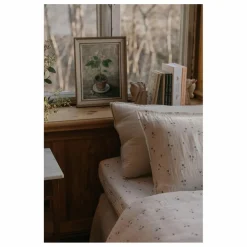 garbo&friends Linge De Lit|Taie d'oreiller Viola en mousseline de coton