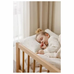 Soft Spot Taies d'oreiller Ribbon en coton bio - Set de 2 | Ecru Discount