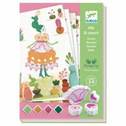 Djeco Tampons Flower girls