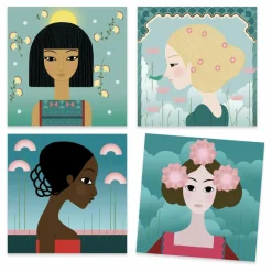 Djeco Tampons Motifs et parures