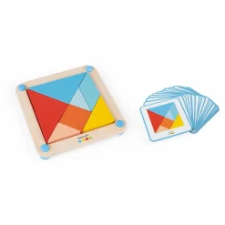 Janod Tangram Multicolore Clearance