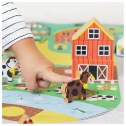 Janod Tapis avec circuit Campagne - Cross Roads Multicolore Sale