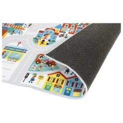 Janod Garages, Circuits|Tapis avec circuit Ville - Cross Roads