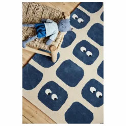 Bleuu-studio Tapis Bidules | Bleu marine