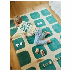 Bleuu-studio Tapis Bidules | Bleu Vert Clearance