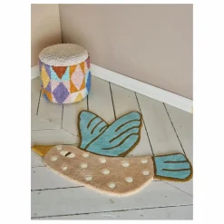 New Bloomingville Mini Tapis Blue Jay Multicolore